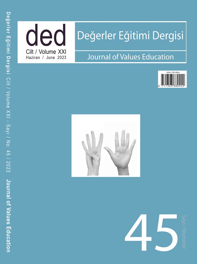 değerler eğitimi dergisi