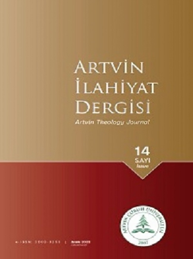 89. Artvin İlahiyat Dergisi